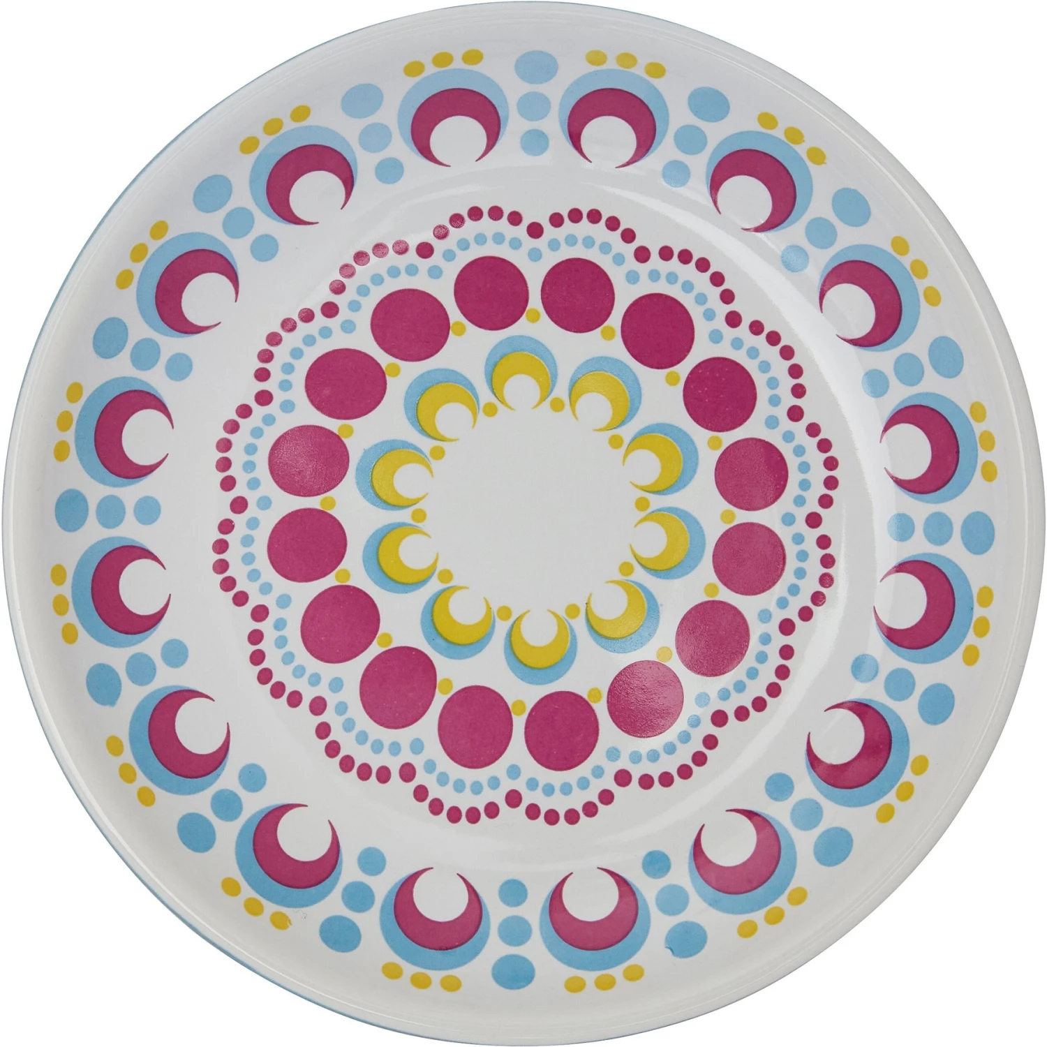 Frisco Kaleidoscope Pattern Non-skid Ceramic Cat Dish 5 Frisco Kaleidoscope Pattern Non-skid Ceramic Cat Dish - Image 5