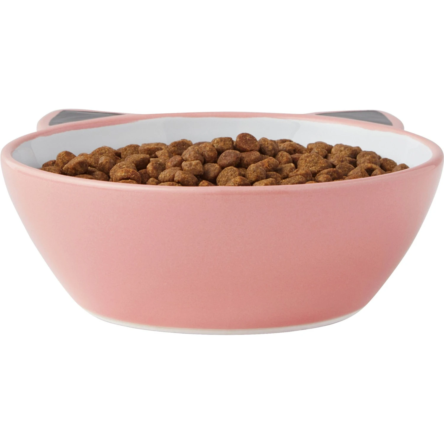 Frisco Cat Face Non-skid Ceramic Cat Bowl, Pink 4 Frisco Cat Face Non-skid Ceramic Cat Bowl, Pink - Image 4