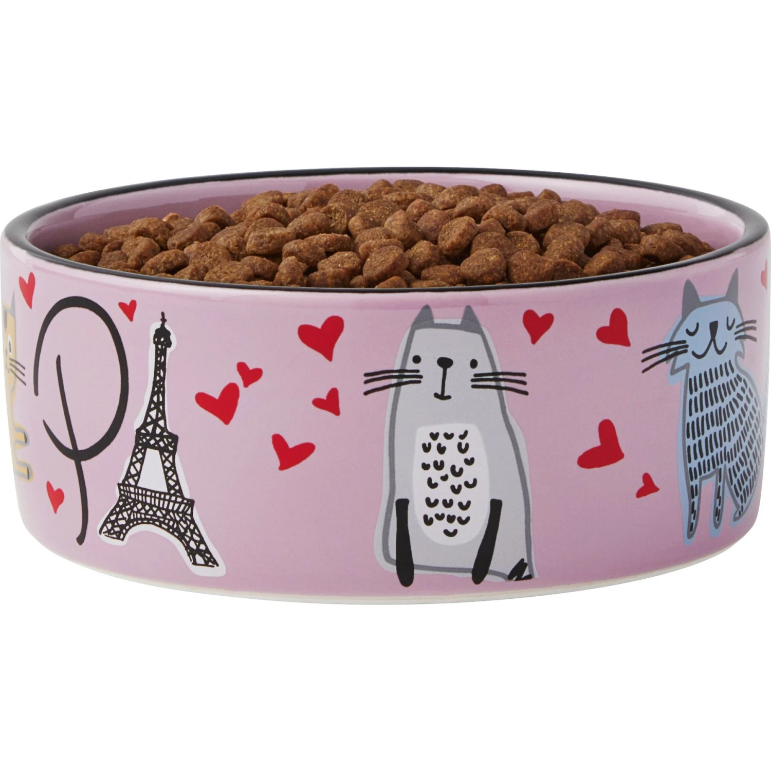 Frisco Paris Non-skid Ceramic Cat Dish 4 Frisco Paris Non-skid Ceramic Cat Dish - Image 4