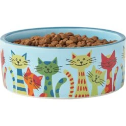 Frisco New York Non-skid Ceramic Cat Bowl -Pet Cat Supplies Store 256121 PT3. AC SS1800 V1615311114