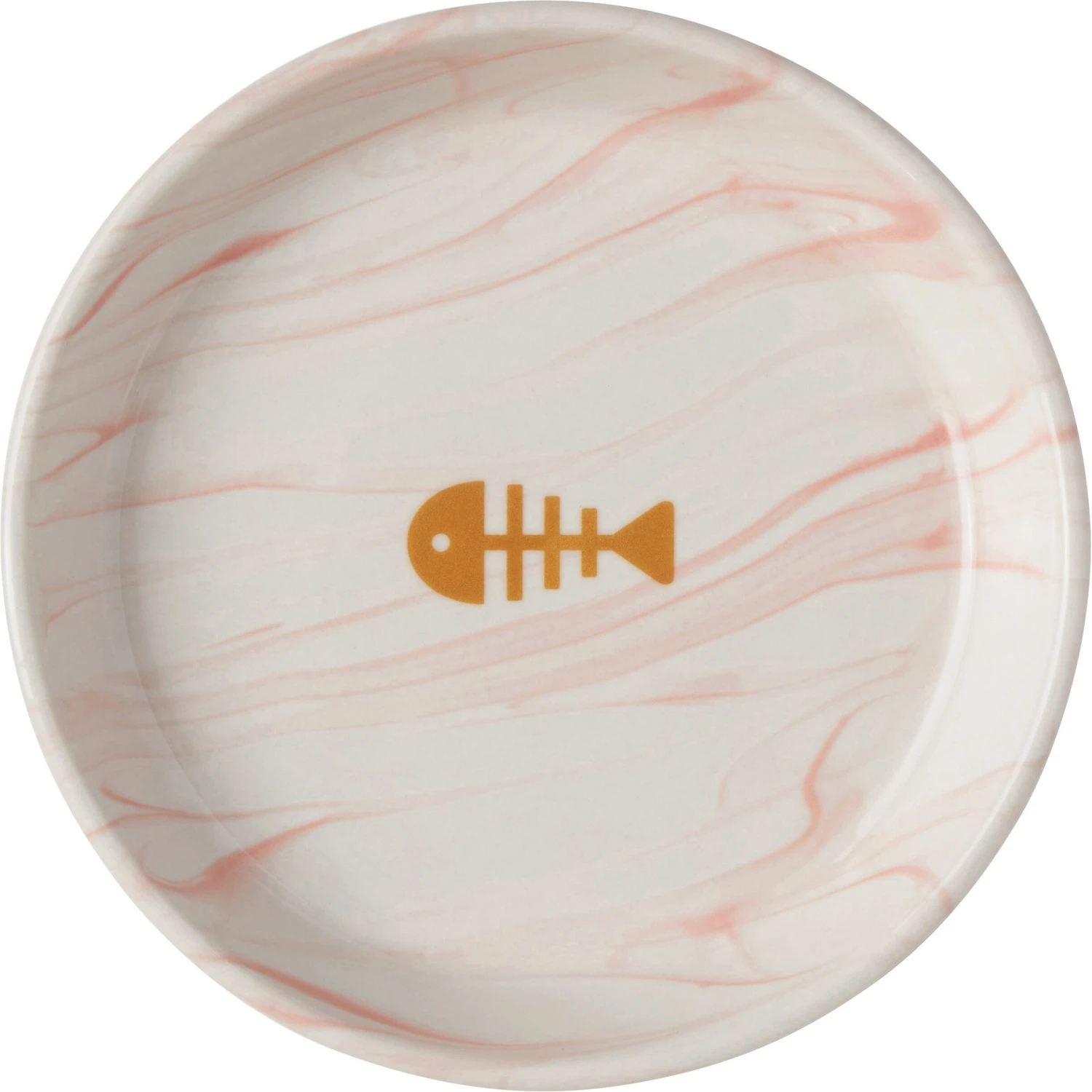 Frisco Marble Design Non-skid Ceramic Cat Bowl 4 Frisco Marble Design Non-skid Ceramic Cat Bowl - Image 4