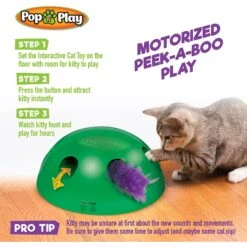 Allstar Innovations Pop N' Play Basic Cat Toy 10 Allstar Innovations Pop N' Play Basic Cat Toy -Pet Cat Supplies Store 257184 PT5. AC SS1800 V1602630121