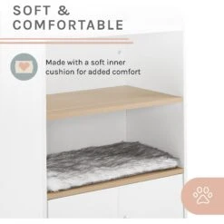 Sam's Pets Becky 39-in Single Rest Bookshelf With Drawer & Cat Tree -Pet Cat Supplies Store 261886 PT6. AC SS1800 V1635015734