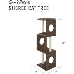 Sam's Pets Sheree Cat Tree 17 Sam's Pets Sheree Cat Tree -Pet Cat Supplies Store 261894 PT8. AC SS1800 V1635014812