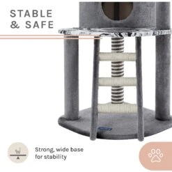 Sam's Pets Dazzle 47-in Cat Scratching Tree, Gray 14 Sam's Pets Dazzle 47-in Cat Scratching Tree, Gray -Pet Cat Supplies Store 261898 PT5. AC SS1800 V1635016917