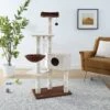 Sam's Pets Sam 54-in Cat Tree, White