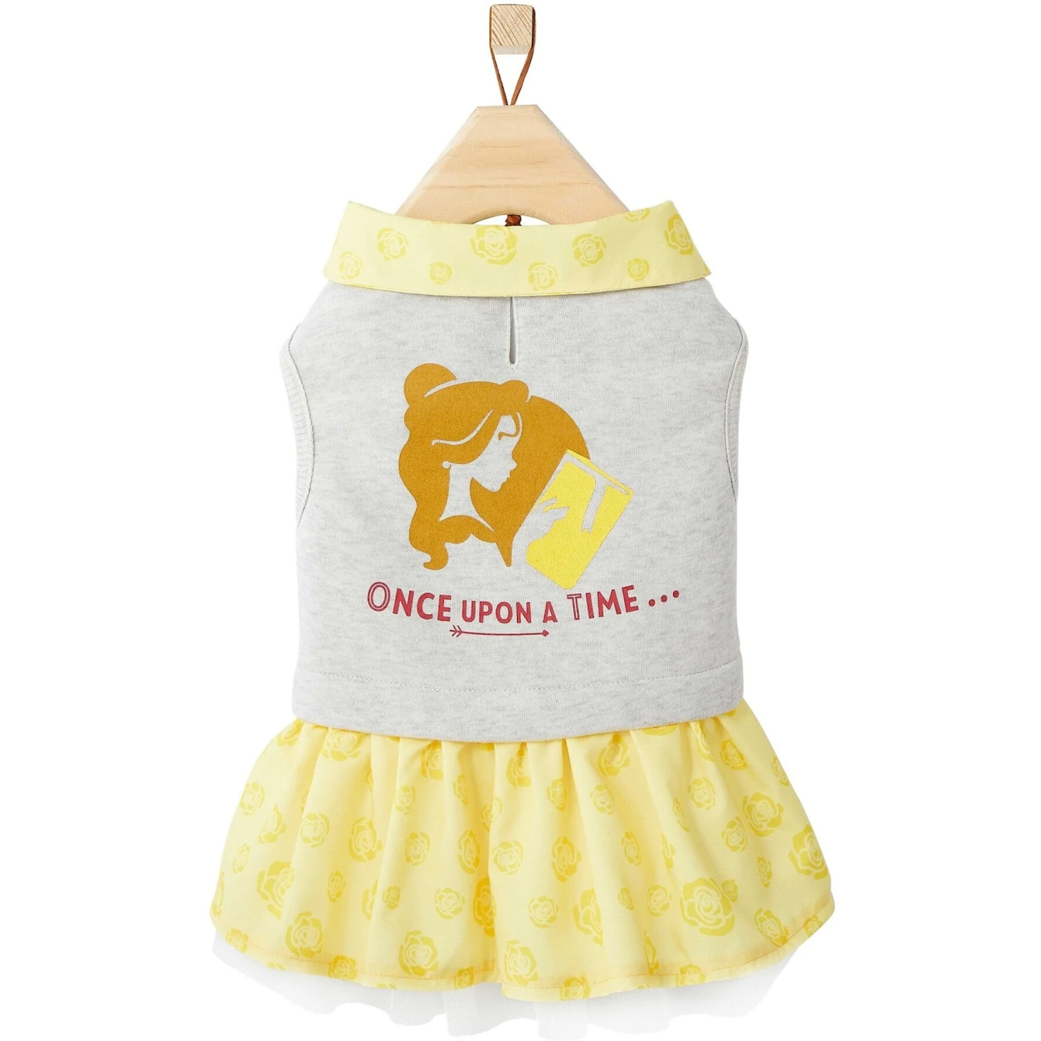 Disney Belle "Once Upon A Time" Dog & Cat Sweatshirt Dress 1 Disney Belle "Once Upon A Time" Dog & Cat Sweatshirt Dress