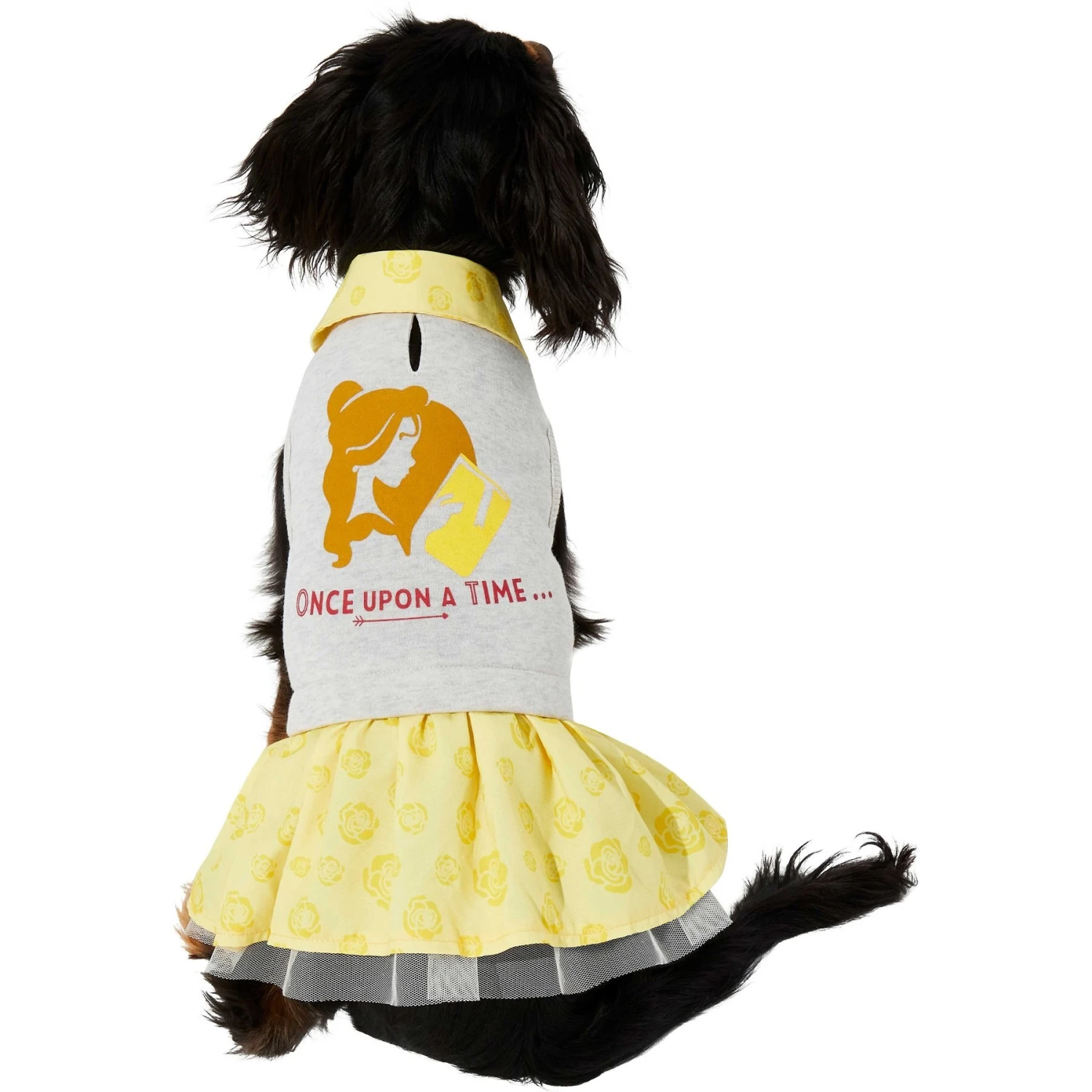 Disney Belle "Once Upon A Time" Dog & Cat Sweatshirt Dress 3 Disney Belle "Once Upon A Time" Dog & Cat Sweatshirt Dress - Image 3