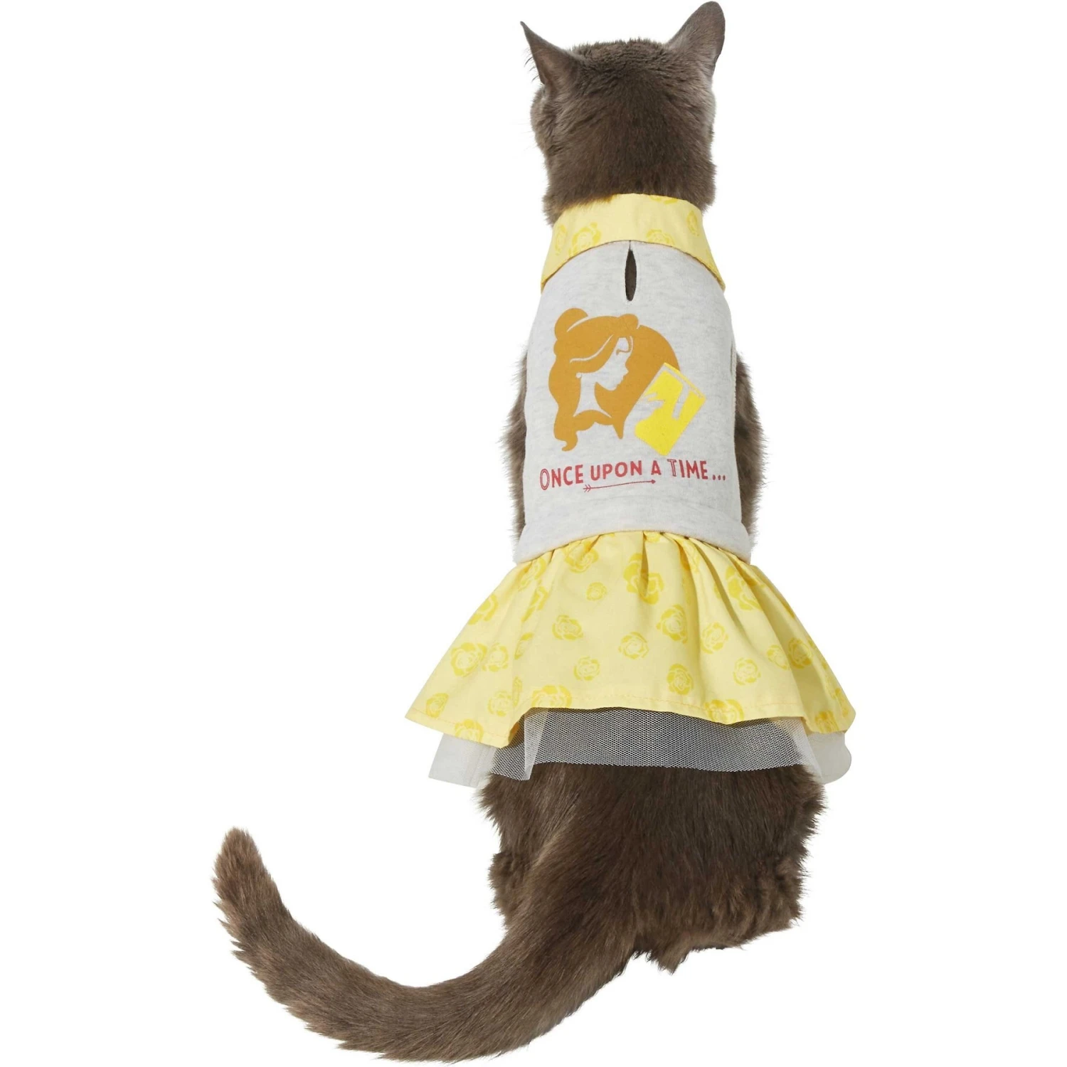 Disney Belle "Once Upon A Time" Dog & Cat Sweatshirt Dress 4 Disney Belle "Once Upon A Time" Dog & Cat Sweatshirt Dress - Image 4