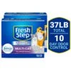 Fresh Step Advanced Multi-Cat Febreze Freshness Scented Clumping Clay Cat Litter, 18.5-lb Box