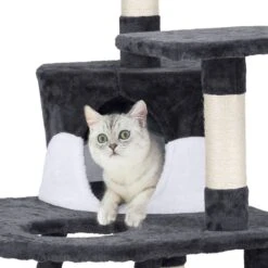 Yaheetech 47.5-in Plush Cat Tree & Condo 15 Yaheetech 47.5-in Plush Cat Tree & Condo -Pet Cat Supplies Store 266564 PT6. AC SS1800 V1619808725