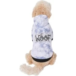 Frisco Woof Tiedye Print Dog & Cat Hoodie -Pet Cat Supplies Store 267986 PT2. AC SS1800 V1637649411