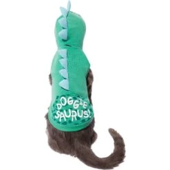 Frisco Doggiesaurus Dog & Cat Hoodie, Green -Pet Cat Supplies Store 268033 PT3. AC SS1800 V1637673755