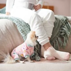 Frisco Dog & Cat Cozy Plush Fleece PJs, Unicorns -Pet Cat Supplies Store 268469 PT5. AC SS1800 V1637645857