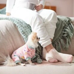 Frisco Dog & Cat Cozy Plush Fleece PJs, Unicorns -Pet Cat Supplies Store 268469 PT8. AC SS1800 V1629836502