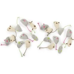 SmartyKat Skitter Critters Catnip Mice Cat Toys With Catnip