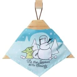 STAR WARS THE MANDALORIAN GROGU "Tis The Season" Dog & Cat Bandana