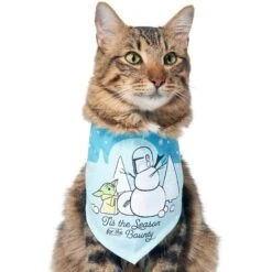 STAR WARS THE MANDALORIAN GROGU "Tis The Season" Dog & Cat Bandana -Pet Cat Supplies Store 270539 PT3. AC SS1800 V1637714521