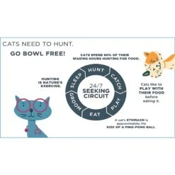Doc & Phoebe's Cat Co. The Hunting Snacker Interactive Cat Treat Toy, Blue 14 Doc & Phoebe's Cat Co. The Hunting Snacker Interactive Cat Treat Toy, Blue -Pet Cat Supplies Store 279341 PT5. AC SS1800 V1617400689