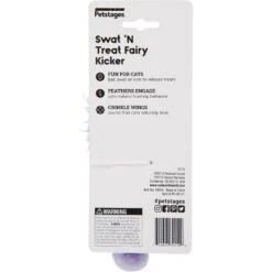 Catstages Swat N Treat Fairy Kicker Cat Toy With Catnip, Purple -Pet Cat Supplies Store 280192 PT6. AC SS1800 V1636508558