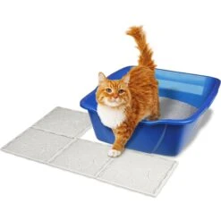 Van Ness Trackless Cat Litter Mat Tiles -Pet Cat Supplies Store 280408 PT3. AC SS1800 V1615932709