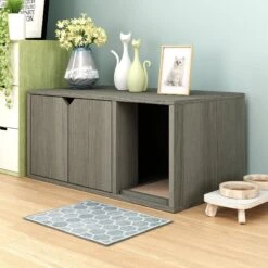 Way Basics ZBoard Paperboard Modern Enclosed Cat Litter Box -Pet Cat Supplies Store 280425 PT2. AC SS1800 V1690291566