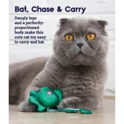 Catstages Toss 'N Dangle Frog Plush Cat Toy 8 Catstages Toss 'N Dangle Frog Plush Cat Toy -Pet Cat Supplies Store 282265 PT2. AC SS1800 V1636511565