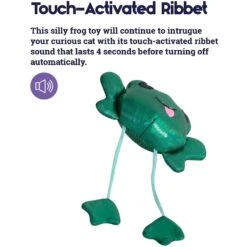 Catstages Toss 'N Dangle Frog Plush Cat Toy 9 Catstages Toss 'N Dangle Frog Plush Cat Toy -Pet Cat Supplies Store 282265 PT3. AC SS1800 V1636501616