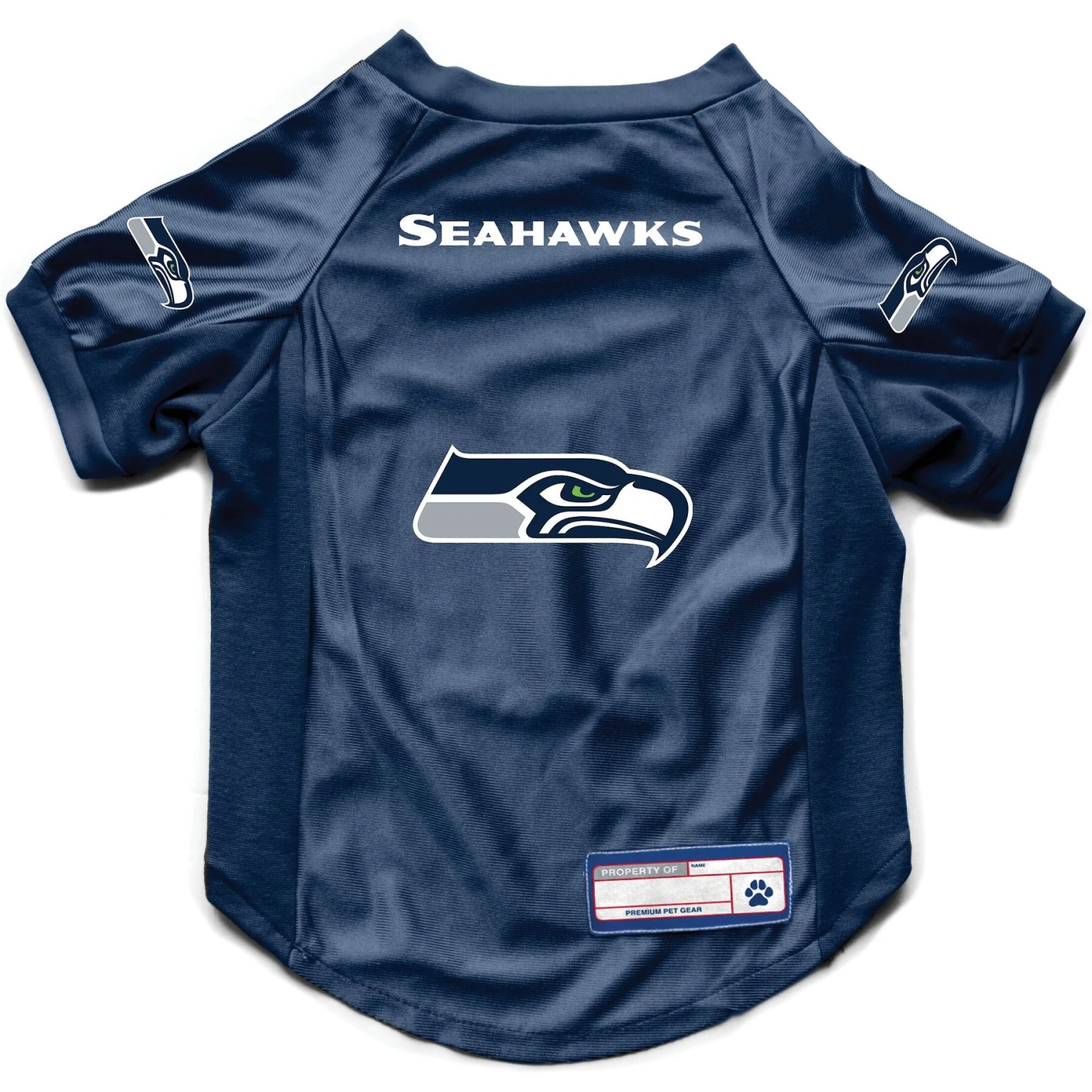 Littlearth NFL Stretch Dog & Cat Jersey, Seattle Seahawks 1 Littlearth NFL Stretch Dog & Cat Jersey, Seattle Seahawks