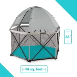 Summer Pop ‘n Play SE Hex 6-Sided Playard Dog Pen -Pet Cat Supplies Store 292142 PT1. AC SS1800 V1621029172