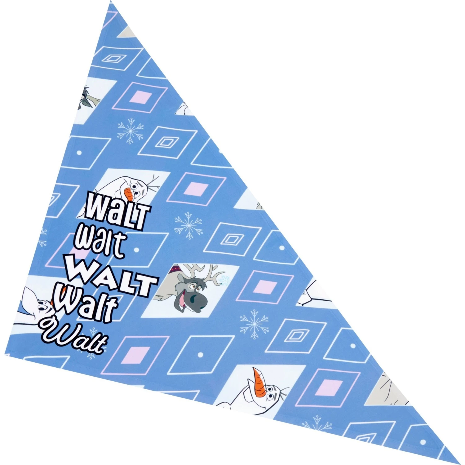 Disney Frozen's Olaf Diamond Pattern Personalized Dog & Cat Bandana 5 Disney Frozen's Olaf Diamond Pattern Personalized Dog & Cat Bandana - Image 5
