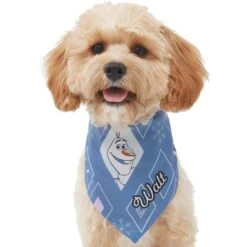 Disney Frozen's Olaf Diamond Pattern Personalized Dog & Cat Bandana 14 Disney Frozen's Olaf Diamond Pattern Personalized Dog & Cat Bandana -Pet Cat Supplies Store 294289 PT6. AC SS1800 V1625155100