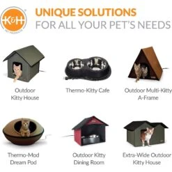 K&H Pet Products Outdoor Dinning Room Cat Furniture -Pet Cat Supplies Store 296506 PT7. AC SS1800 V1627942059