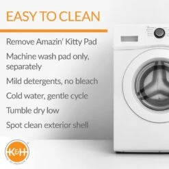 K&H Pet Products EZ Mount Bubble Pod Cat Window Perch -Pet Cat Supplies Store 296522 PT5. AC SS1800 V1628201209