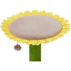 Frisco Sunflower Cat Scratching Post, Single Post -Pet Cat Supplies Store 296690 PT2. AC SS1800 V1632855980