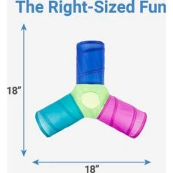 Hartz Delectables Stew Chicken & Tuna Lickable Cat Treat & Frisco Foldable Play Tri-Tunnel Cat Toy -Pet Cat Supplies Store 298074 PT5. AC SS1800 V1621266436