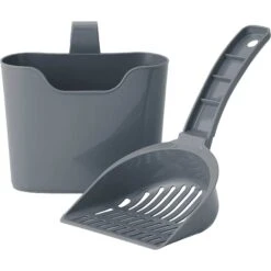 Frisco Plastic Litter Scooper With Caddy & IRIS USA Open Top Litter Box With Scatter Shield 9 Frisco Plastic Litter Scooper With Caddy & IRIS USA Open Top Litter Box With Scatter Shield -Pet Cat Supplies Store 298166 PT2. AC SS1800 V1623196049