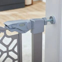 Frisco Metal Geometric Pattern Extra Tall Auto-close Dog Gate 7 Frisco Metal Geometric Pattern Extra Tall Auto-close Dog Gate -Pet Cat Supplies Store 299514 PT5. AC SS1800 V1627306936