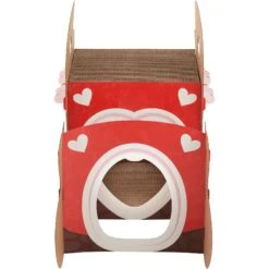 Frisco Valentine Love Carriage Cardboard Cat House, 2-Story -Pet Cat Supplies Store 301565 PT2. AC SS1800 V1637694179