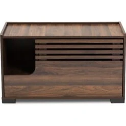 Baxton Studio Amara Cat Litter Box Cover House -Pet Cat Supplies Store 307845 PT5. AC SS1800 V1624311178