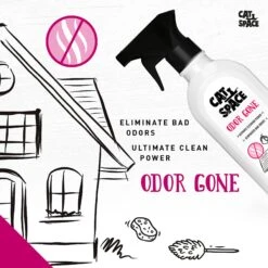 Cat Space Odor Gone Cat Spray, 17-oz Bottle -Pet Cat Supplies Store 307896 PT2. AC SS1800 V1624658549