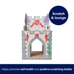 Frisco Castle Cardboard Cat House, 2-Story 8 Frisco Castle Cardboard Cat House, 2-Story -Pet Cat Supplies Store 308822 PT2. AC SS1800 V1689354927