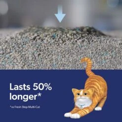 Fresh Step Outstretch Concentrated Unscented Clumping Clay Cat Litter, 19-lb Box -Pet Cat Supplies Store 308949 PT4. AC SS1800 V1694464706