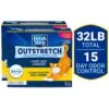 Fresh Step Outstretch Advanced Concentrated Febreze Freshness Scented Clumping Clay Cat Litter