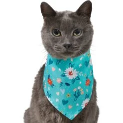 Frisco Spring Floral Dog & Cat Bandana -Pet Cat Supplies Store 312294 PT2. AC SS1800 V1644882580