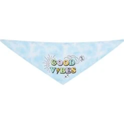 Frisco Good Vibes Dog & Cat Bandana -Pet Cat Supplies Store 312297 PT4. AC SS1800 V1644880288