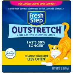 Fresh Step Outstretch Concentrated Febreze Freshness Scented Clumping Clay Cat Litter -Pet Cat Supplies Store 314020 PT7. AC SS1800 V1694464737