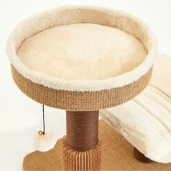 Two By Two The Yaupon 21.5-in Cat Tree & Lounger, Beige 13 Two By Two The Yaupon 21.5-in Cat Tree & Lounger, Beige -Pet Cat Supplies Store 316950 PT5. AC SS1800 V1642634208