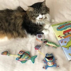 FUZZU Fast Food Cats Book, 11x7-in 3/4x1/2-in 15 FUZZU Fast Food Cats Book, 11x7-in 3/4x1/2-in -Pet Cat Supplies Store 317691 PT6. AC SS1800 V1632886583