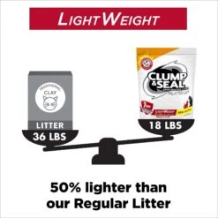 Arm & Hammer Litter Clump & Seal Lightweight Scented Clumping Cat Litter -Pet Cat Supplies Store 325464 PT2. AC SS1800 V1687288730